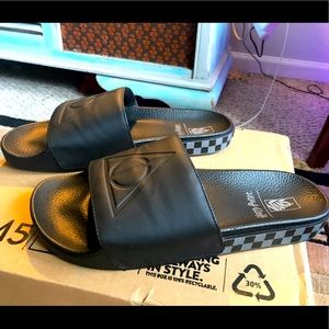 Rare Vans Harry Potter deathly hallows slides
